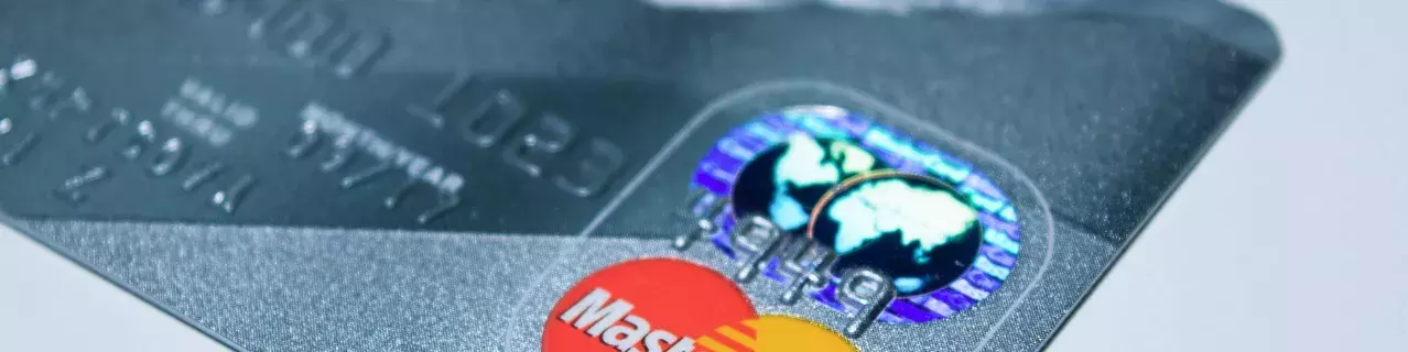 Photo of a credit card