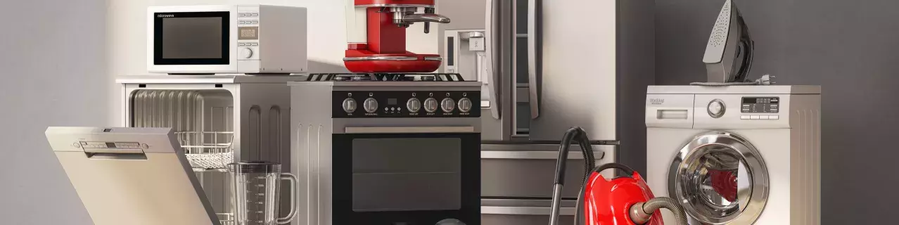 A photo of home appliances