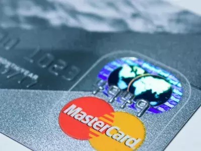 Photo of a credit card