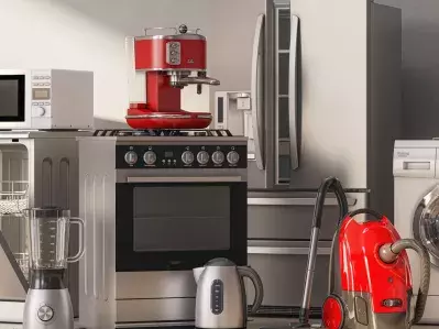 A photo of home appliances