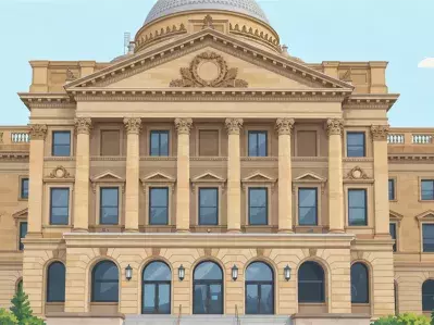 Historic domed county courthouse